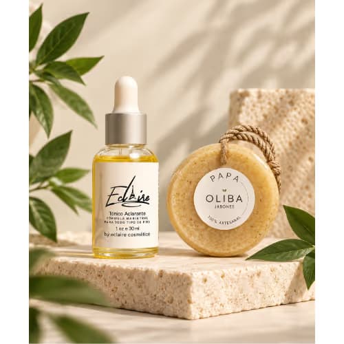 Kit duo (Jabón exfoliante + tónico aclarante)